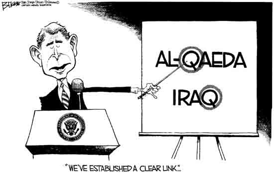 Link between Iraq and Al Qaeda